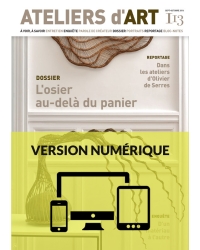 Magazine Ateliers d'Art N° 113 numérique - Editions Ateliers d'Art de France