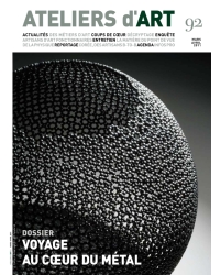 Magazine Ateliers d'Art N°92 - Editions Ateliers d'Art de France