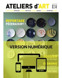Magazine Ateliers d'Art N°131 numérique - Editions Ateliers d'Art de France