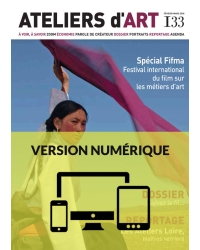Magazine Ateliers d'Art N°133 numérique - Editions Ateliers d'Art de France