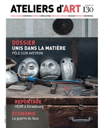 Magazine Ateliers d'Art N°130 - Editions Ateliers d'Art de France